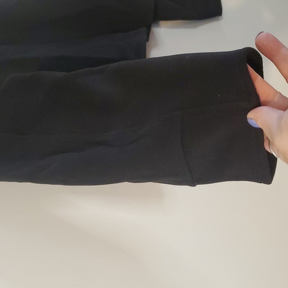 Manuka Black Short Boxy Coat Size Small Medium Oversized Button Streetwear - Picture 9 of 11